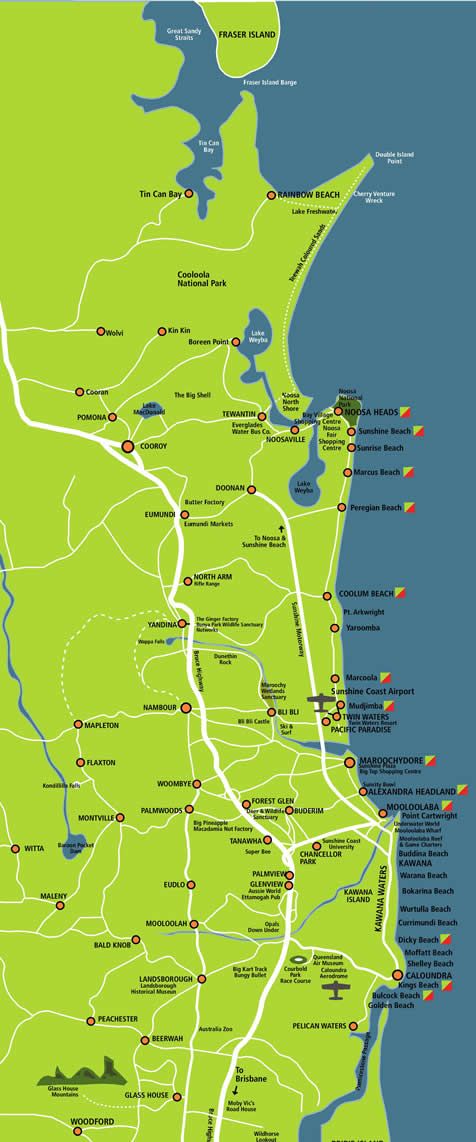 Sunshine Coast Hire Cars - a few roadtrip suggestions ...